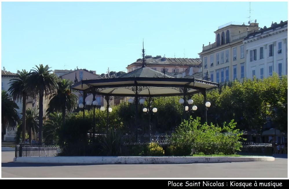 Bastia : kiosque
