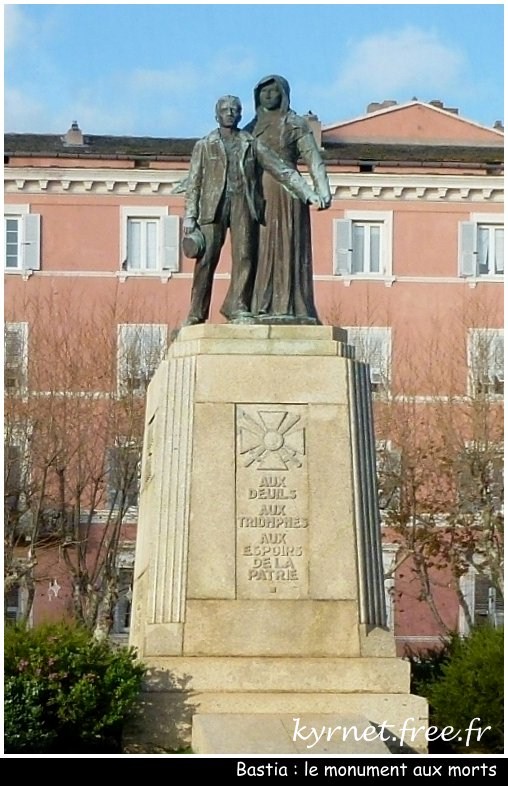 Monument aux morts de Bastia