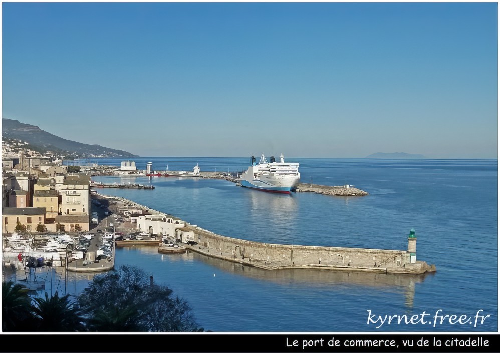 Port de commerce de Bastia