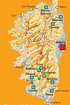 Carte des sites archéologiques